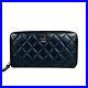 AB-CHANEL-Quilted-Matelasse-CC-Logo-Black-Lambskin-Zip-Around-Long-Wallet-Auth-01-zunf