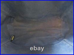 Auth CHANEL Blue Canvas 31 RUE CAMBON Chain Shoulder Tote Bag Purse #52487