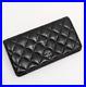Auth-CHANEL-CC-Logo-Bifold-Long-Wallet-matorasse-leather-black-From-Japan-01-tfo
