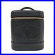Auth-CHANEL-Caviar-Skin-Vanity-Bag-Hand-Bag-Cosmetic-Bag-Black-A01998-Used-F-S-01-zkj