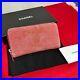 Auth-CHANEL-Deauville-Round-zipper-Long-Wallet-Tweed-Red-Color-Coco-Mark-withBox-01-qu