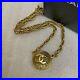 Auth-CHANEL-Gold-Plated-CC-Logos-Round-Vintage-Necklace-Pendant-Choker-with-Box-01-osmh