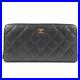 Auth-CHANEL-Matelasse-Round-Zippy-Long-Wallet-Black-Caviar-Skin-A50097-Used-01-bcc