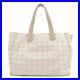 Auth-CHANEL-New-Travel-Line-Tote-Bag-MM-Nylon-Jacquard-Leather-A15991-Used-01-yn
