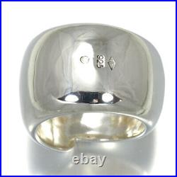 Auth CHANEL Ring Logo US5.75-6 925 Sterling Silver