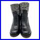 Auth-CHANEL-Short-Boots-Black-Coco-Mark-Tweed-Leather-Heel-Size-37-5-US-7-1-2-01-bwbj