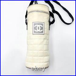 Auth Chanel Sports Line Drink Shoulder Bag with Seal used from Japan