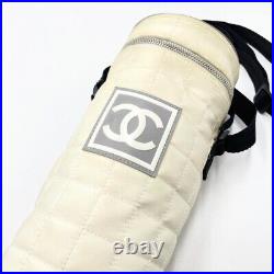 Auth Chanel Sports Line Drink Shoulder Bag with Seal used from Japan
