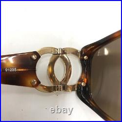Auth Chanel sunglasses plastic brown 02461 FromJapan 1030 7360