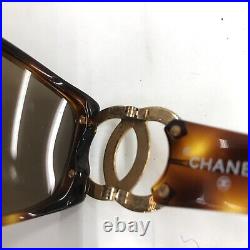 Auth Chanel sunglasses plastic brown 2461 FromJapan 0906 7339