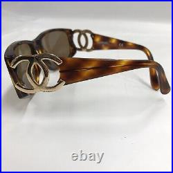 Auth Chanel sunglasses plastic brown 2461 FromJapan 1106 7339