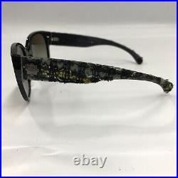 Auth Chanel tweed sunglasses plastic green 5237AC1404/3M FromJapan 0810 6866