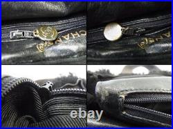 Auth TY32 Chanel handbag mouton with seal from Japan