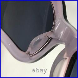 Auth chanel Matelasse here mark plastic glass purple 5957 from Japan 0223 6455
