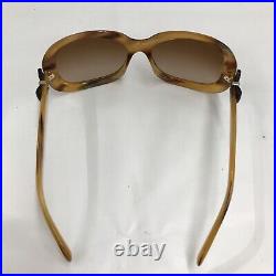 Auth chanel tortoiseshell sunglasses plastic brown RC003 FromJapan 1024 7106
