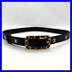 CHANEL-CC-Mark-Belt-70-28-96P-Accessory-Black-Gold-Leather-Auth-good-condition-01-sq