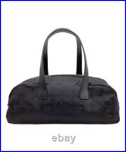 CHANEL Mini Bag Boston bag Black Italy A15828/8284538 Auth/2497