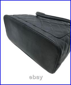 CHANEL Reissue Tote Bag Handbag Black Auth/3828