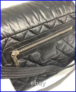 CHANEL Shoulder Bag Black Auth/2396