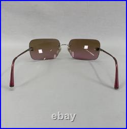 CHANEL Sunglasses 4017 C124/77 Women From JAPAN USED Auth Rare PINK